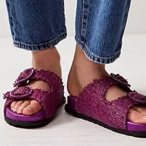 BTB Los Angeles Cenote Slip on Als- Fuchsia size 8